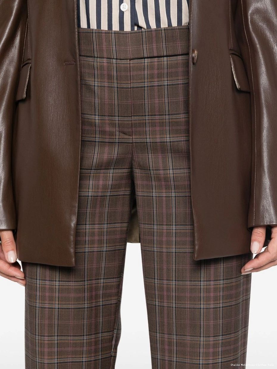 Affordable Stella trousers checked McCartney Women 0323